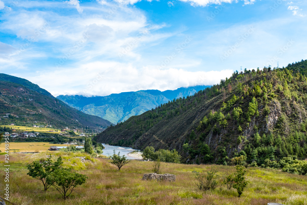 Fototapeta premium Bhutan Paro