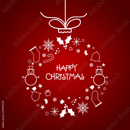 christmas greeting card