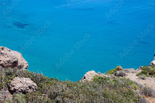 the beach of Aghia Fotia, near Ierapetra, Crete, Greece