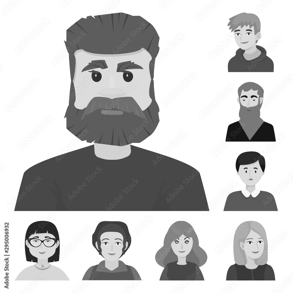 Vector illustration of profession and office icon. Set of profession and fashion vector icon for stock. Vector illustration of profession and office icon. Set of profession and fashion vector icon for stock.