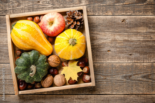 Autumn concept. Thanksgiving background