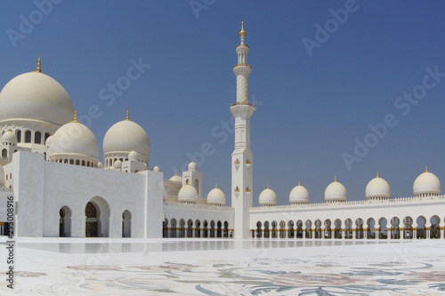 Scheich-Zayid-Moschee Abu Dhabi Innenhof