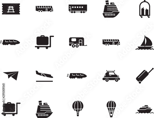 holiday vector icon set such as: station, roof, pictogram, circle, mobile, nautical, ticket, landing, access, family, van, sail, box, template, toy, art, camping, automobile, sailboat, outdoor