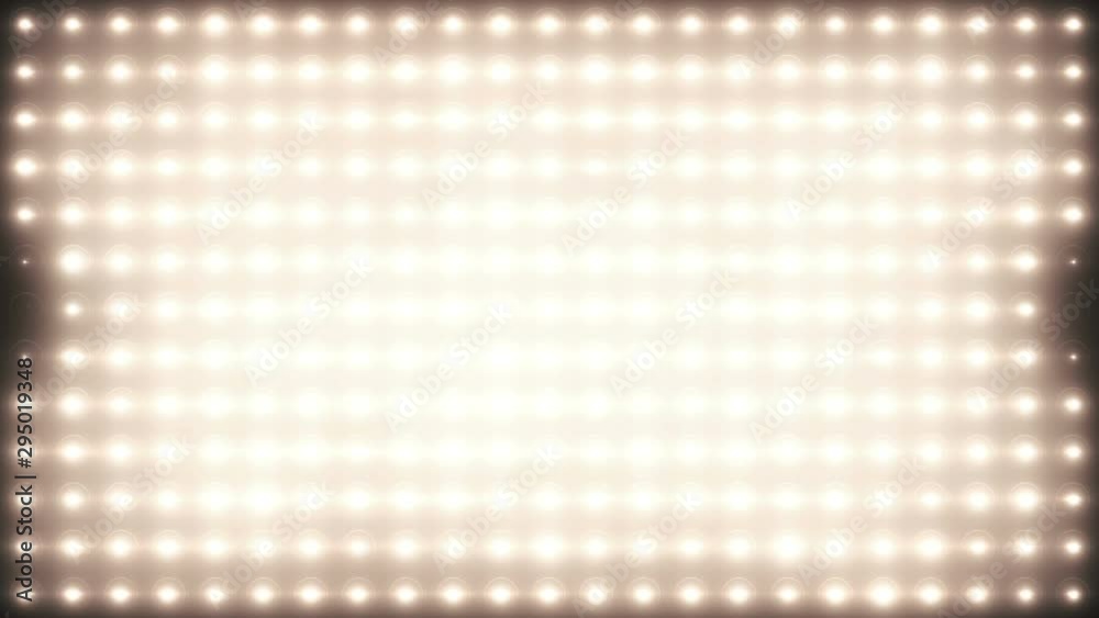 Flashing Lights Wall VJ Stage Loop Lights Loop Background Wall of