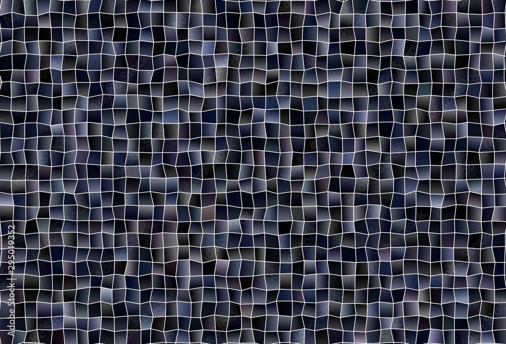 Fototapeta premium Dark Gray vector texture in rectangular style.