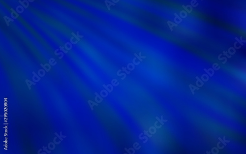 Dark BLUE vector background with straight lines. Blurred decorative design in simple style with lines. Smart design for your business advert.