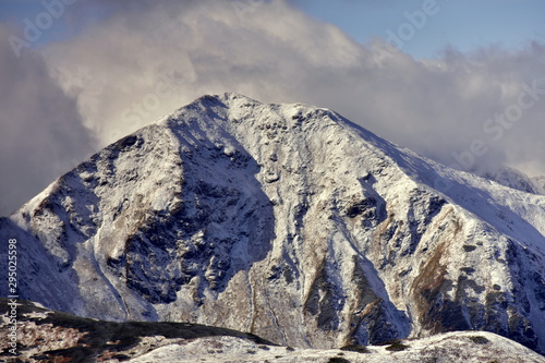 Polish mountains Tatry, Jesien w Tatrach