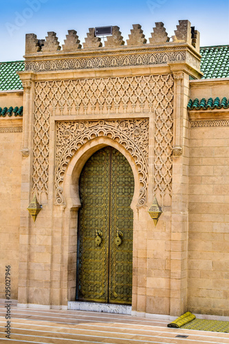 Photo of the  Door Mosque Hassan, Rabat City, Morocco