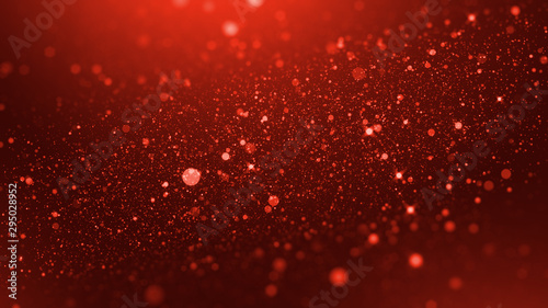 luxury red particle glitter abstract background for happy new year and merry christmas festive season