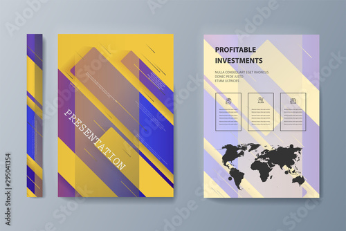 This template is the best as a business presentation, used in marketing and advertising, flyer and banner, the annual report