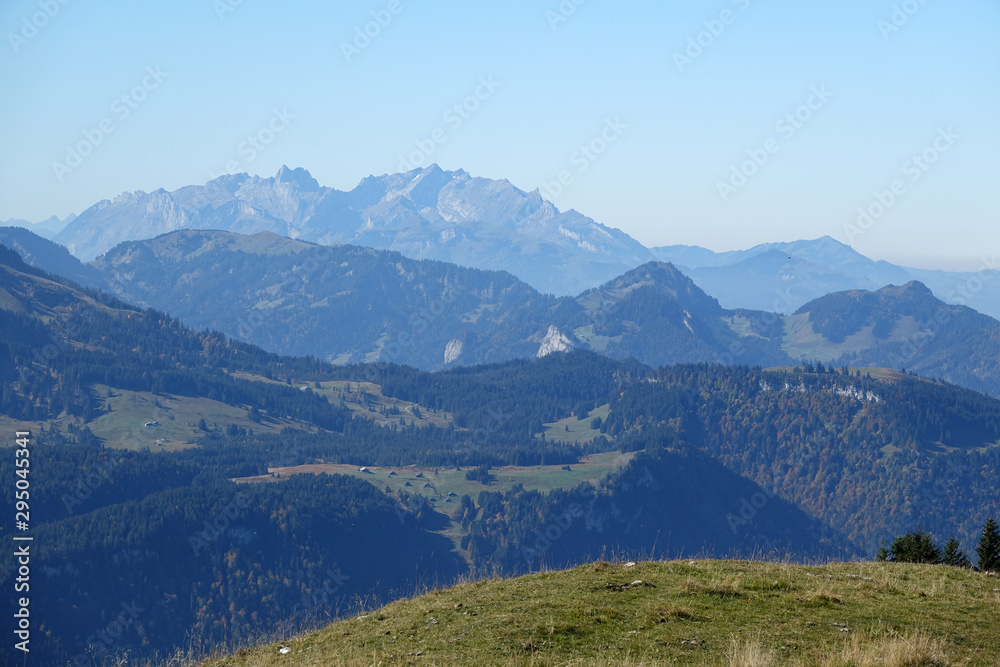 Blick vom Bregenzerwald zum Säntis Blick vom Bregenzerwald zum Säntis