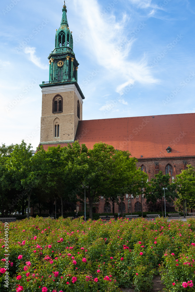 St. Mary's Church, known in German as the Marienkirche, is a church in Berlin near Alexanderplatz.