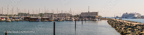 Warnemünde Hohe Düne Yachthafen Panorama 2 photo