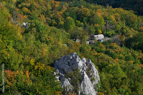 Autumn in Paklenica National Park, Croatia photo