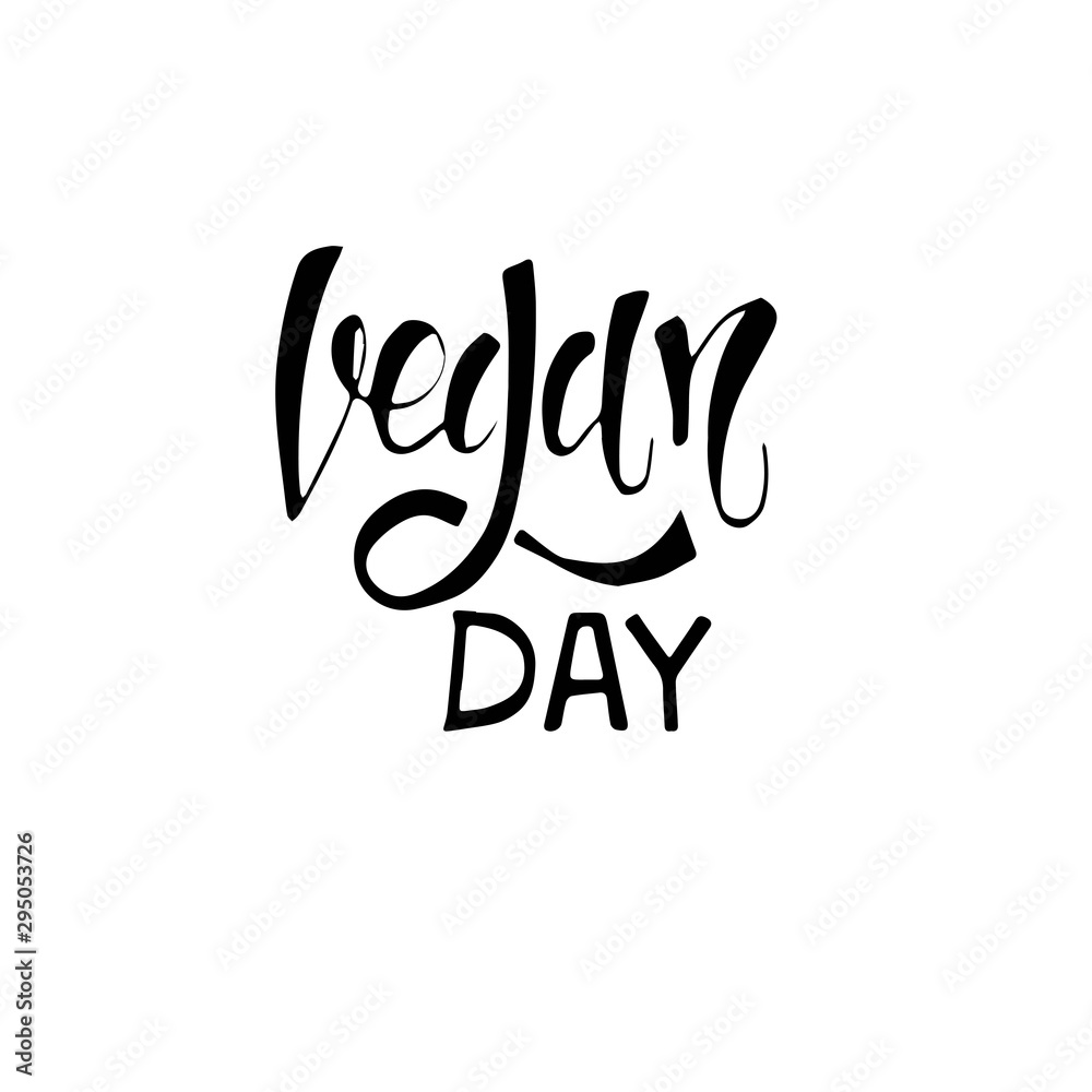 World vegan day vector illustration. World vegan day vector illustration.