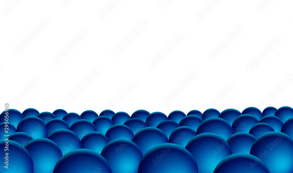 abstract background with balls in perspective abstract background with balls in perspective