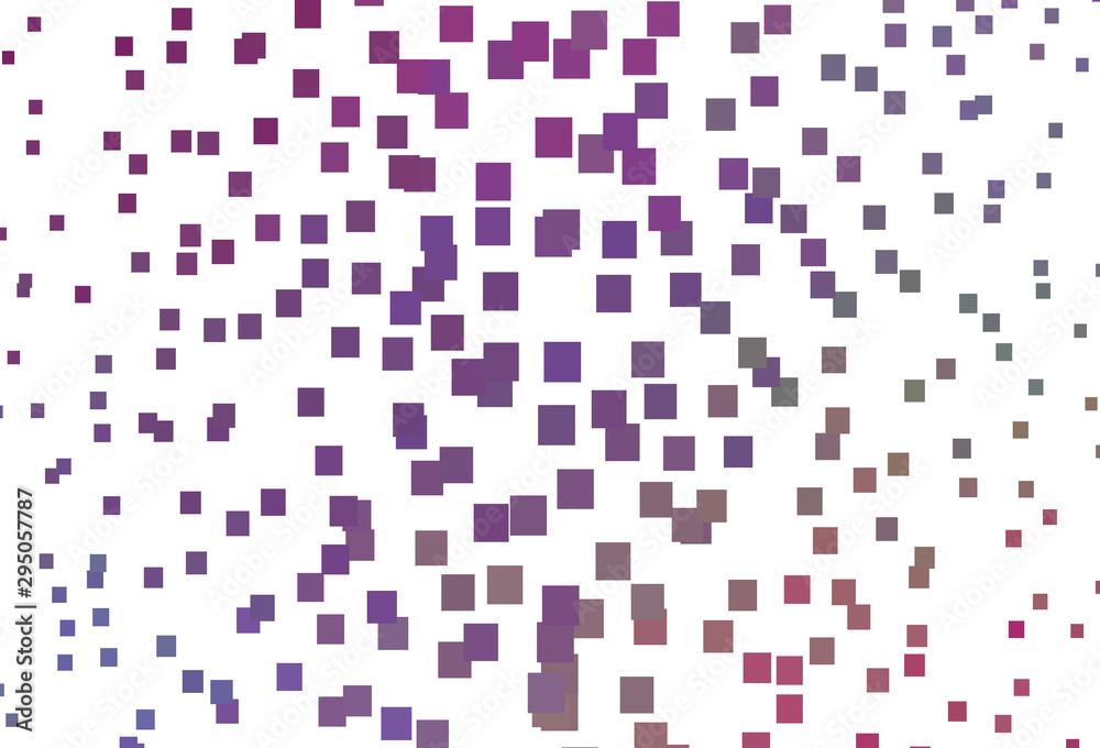 Fototapeta premium Light Multicolor vector texture in rectangular style.