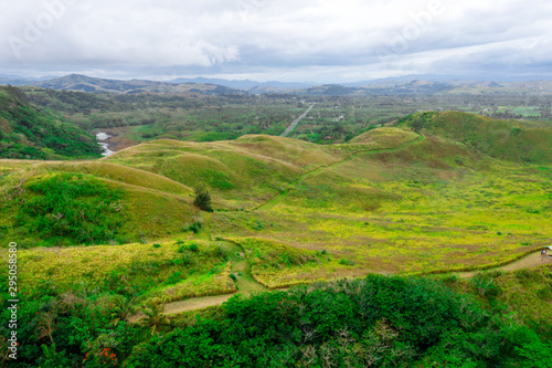 Wallpaper Mural Aerial view of Coral coast, Sigatoka Sand Dunes National Park Fiji Torontodigital.ca