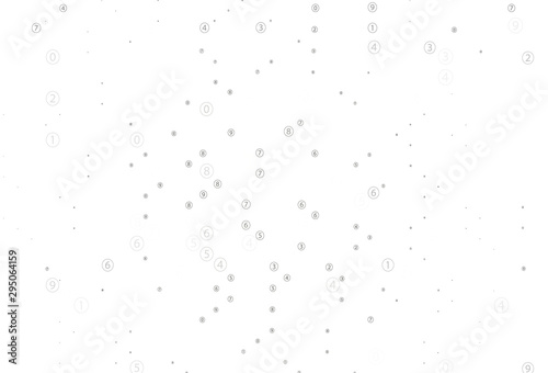Light Gray vector layout with algebra elements.