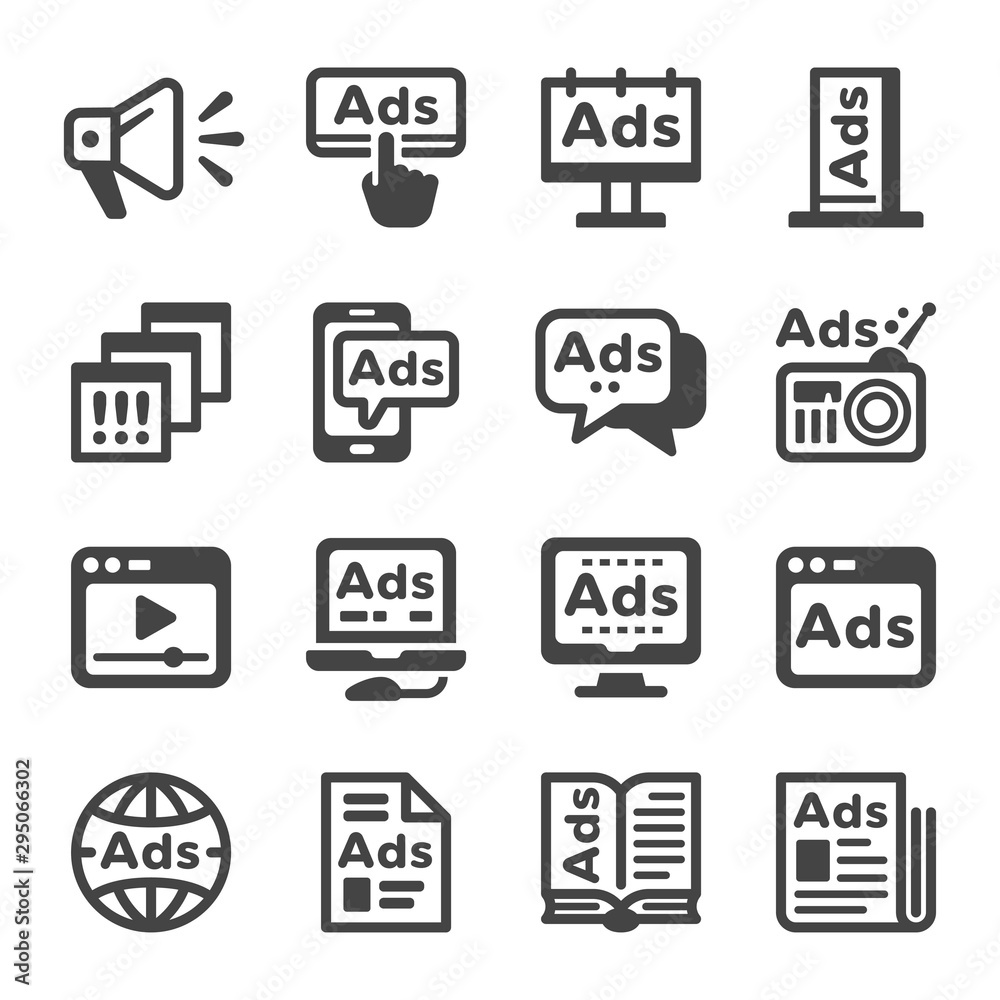 advertise and advertising icon set,vector and illustration advertise and advertising icon set,vector and illustration