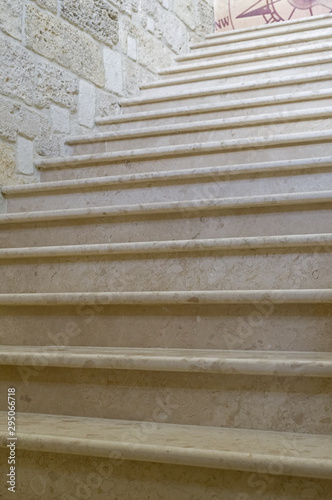 Old white marble steps © AVD