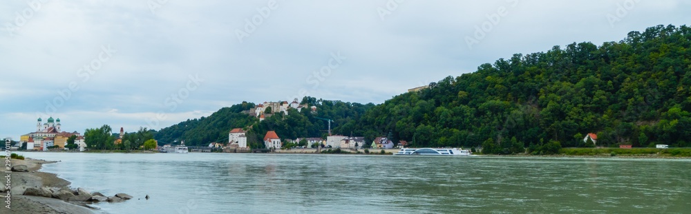 Panorama Donauufer Passau