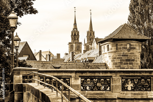 nuremberg - famous old town photo