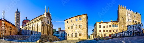 old town of massa marittima in italy