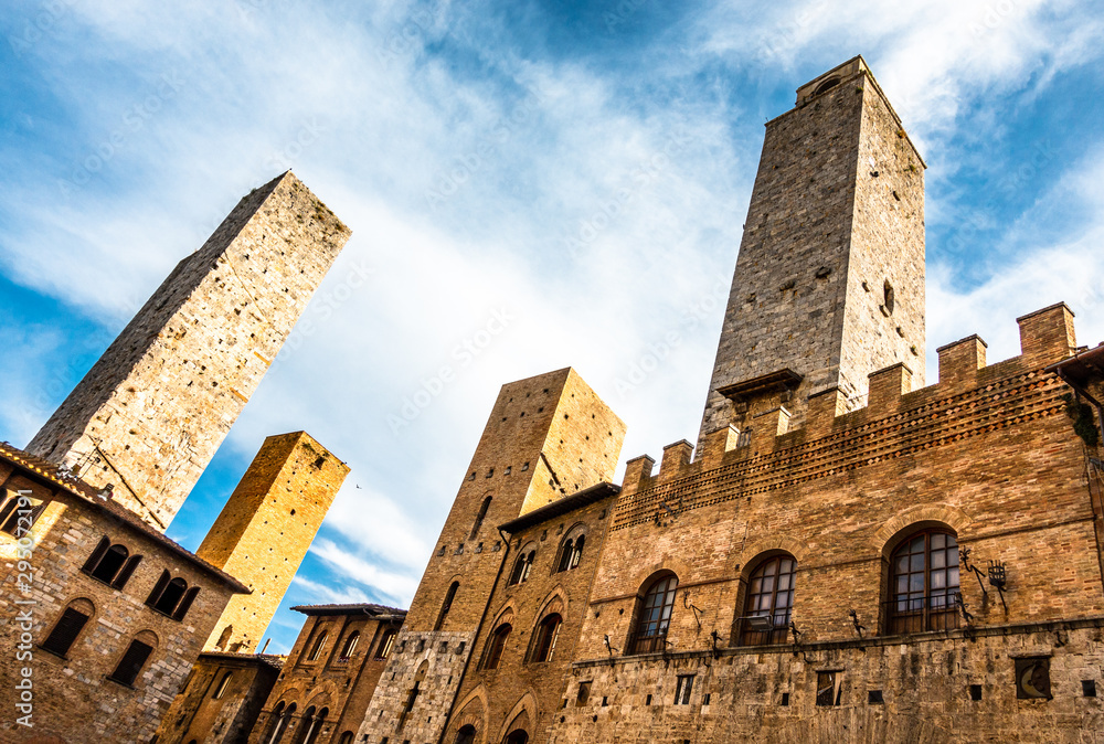 old town of san gimignano