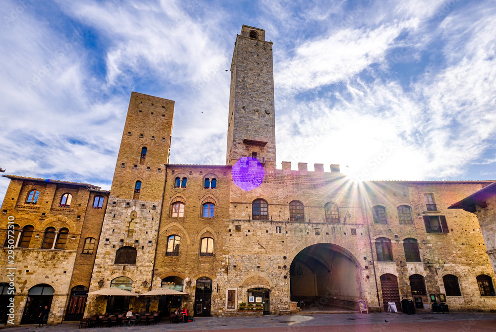 old town of san gimignano
