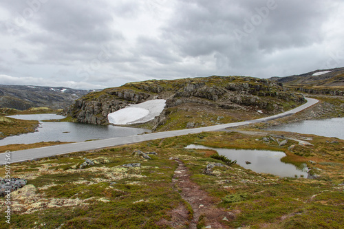 Landschaft Aurlandsfjell in Norwegen 5