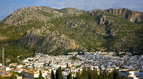 Ubrique. Sierra de Cadiz. Ruta Pueblos Blancos. Provincia Cadiz. Andalucia. España photo