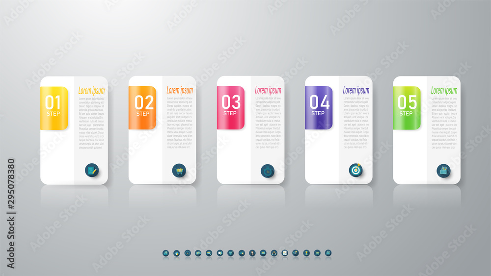 Design Business template infographic chart element with place date for presentations. Design Business template infographic chart element with place date for presentations.