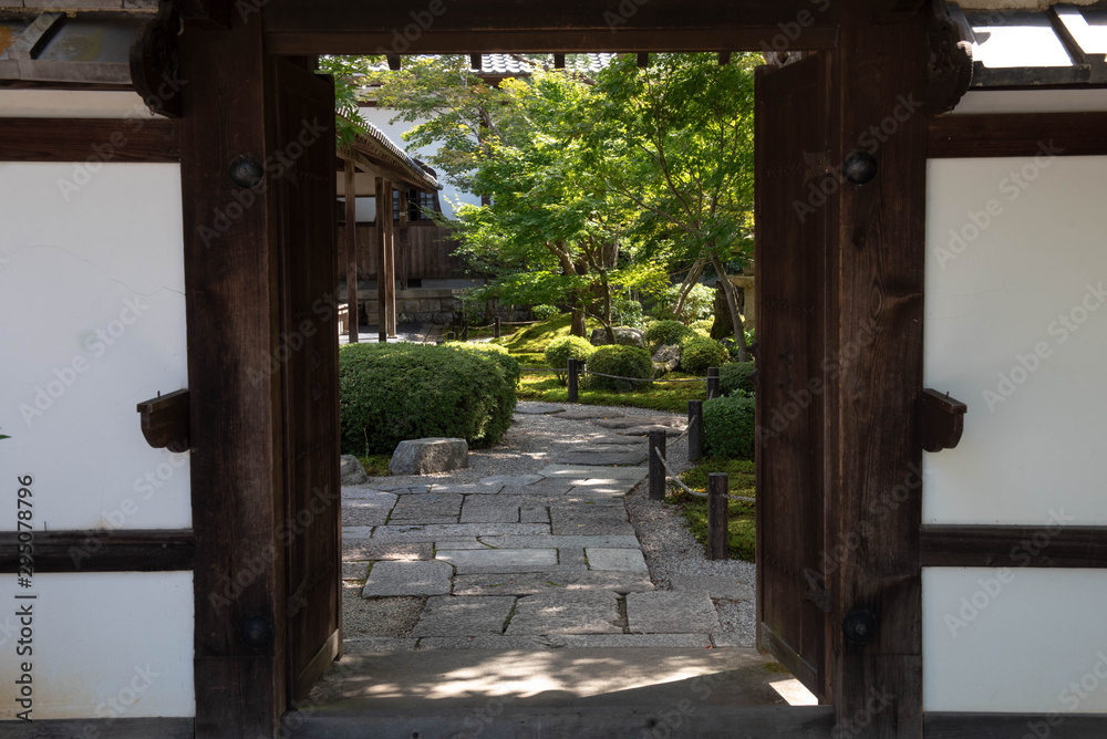 Naklejka premium 庭園