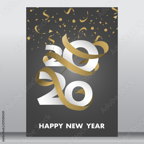 new year card. vector illus...