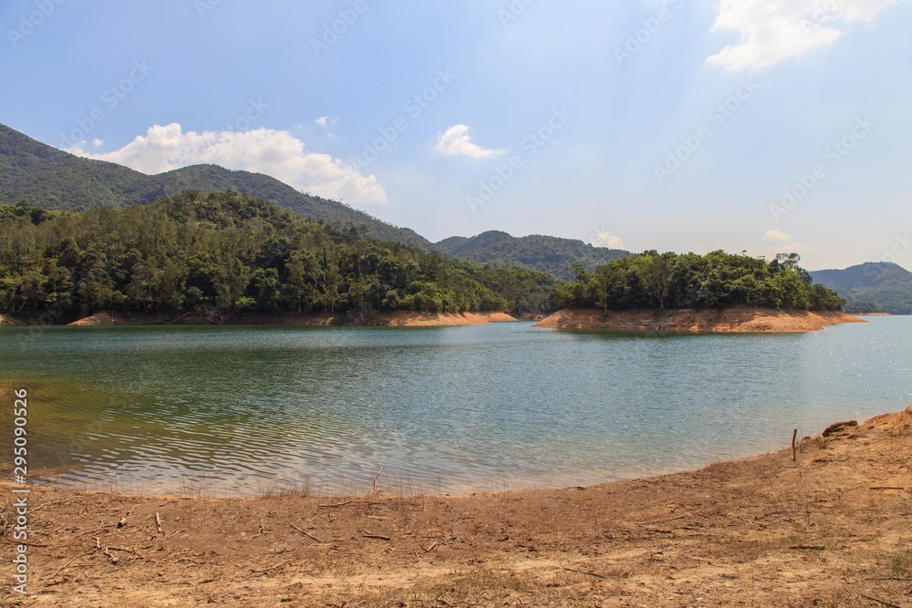 Reservoir in Mountain