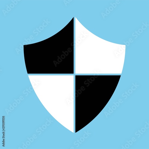 Free Download Vector shield icon. Security vector icon. Protection icon. Shield vector icon. - GFXLoad