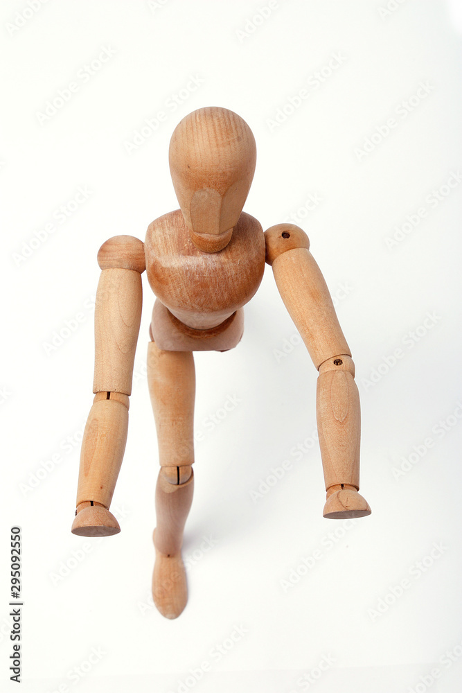 Boneco de madeira