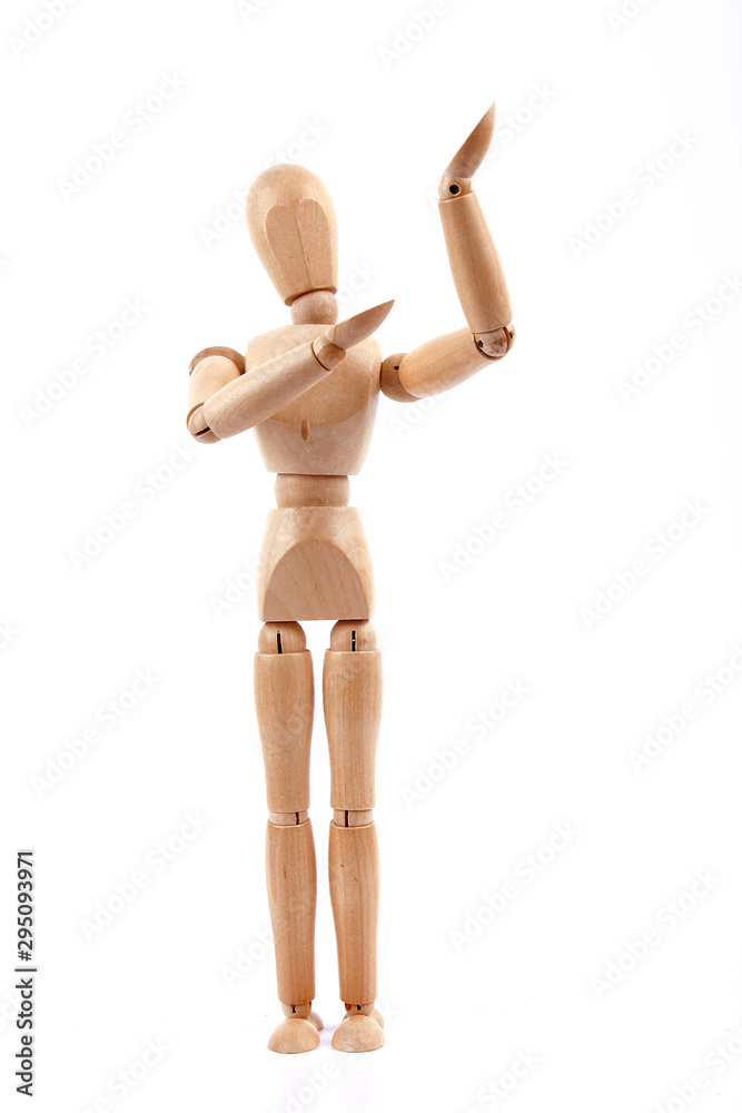 Boneco de madeira Boneco de madeira