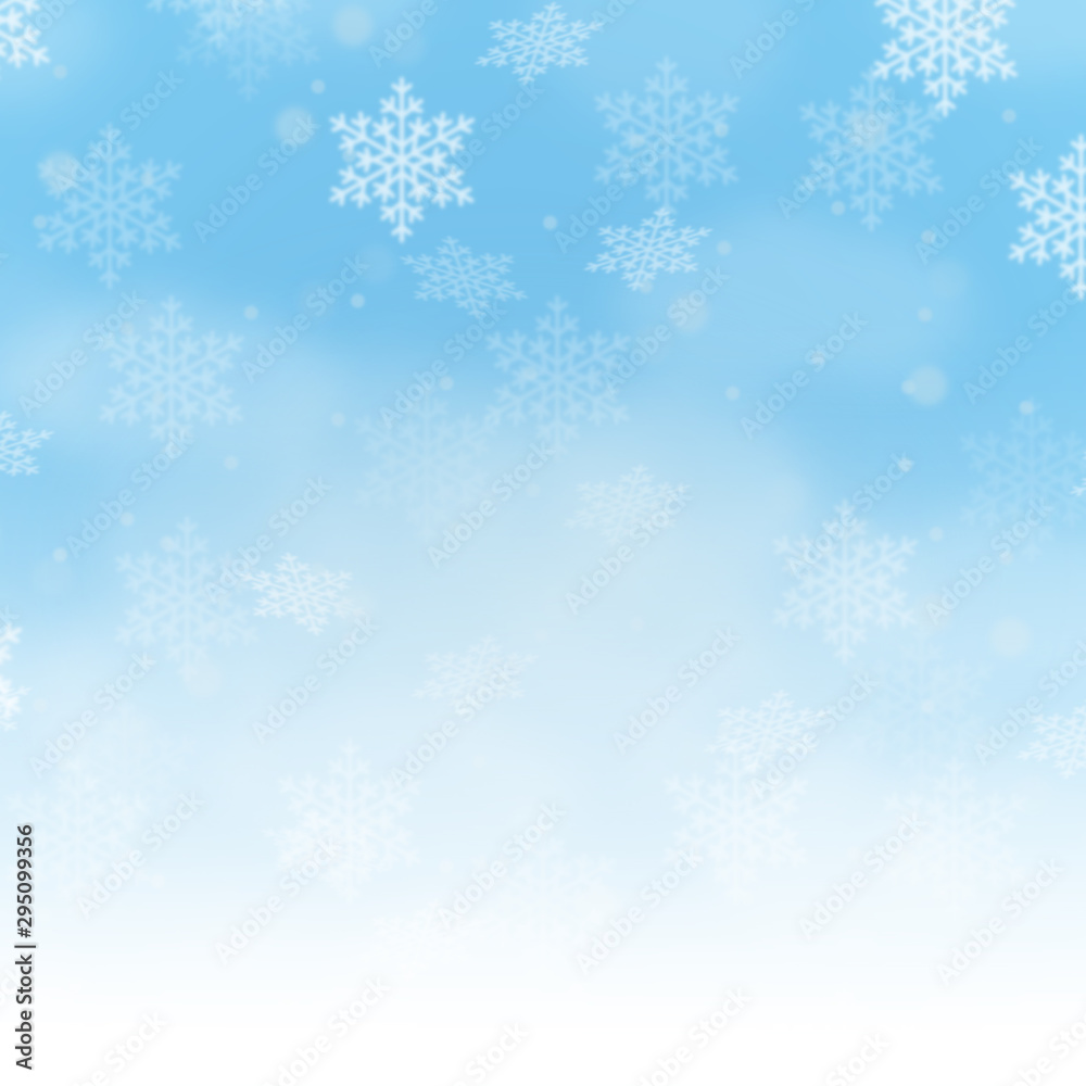 Christmas background backgrounds card pattern winter decoration square snow snowflakes copyspace copy space