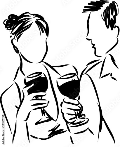 Pareja de amantes