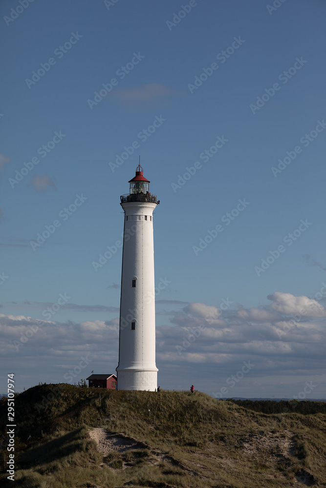 Leuchtturm von Hvide Sande in Dänemark
