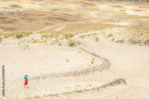 Fototapeta Naklejka Na Ścianę i Meble -  Hohe Düne in Nida Nidden auf der kurischen Nehrung in Litauen