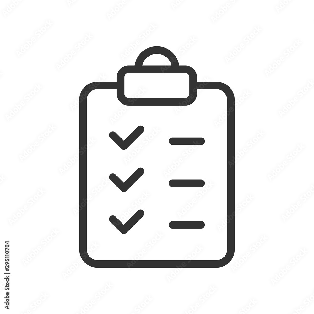 tablet with list and checkmarks outline ui web icon. tablet vector icon for web, mobile and user interface design isolated on white background tablet with list and checkmarks outline ui web icon. tablet vector icon for web, mobile and user interface design isolated on white background