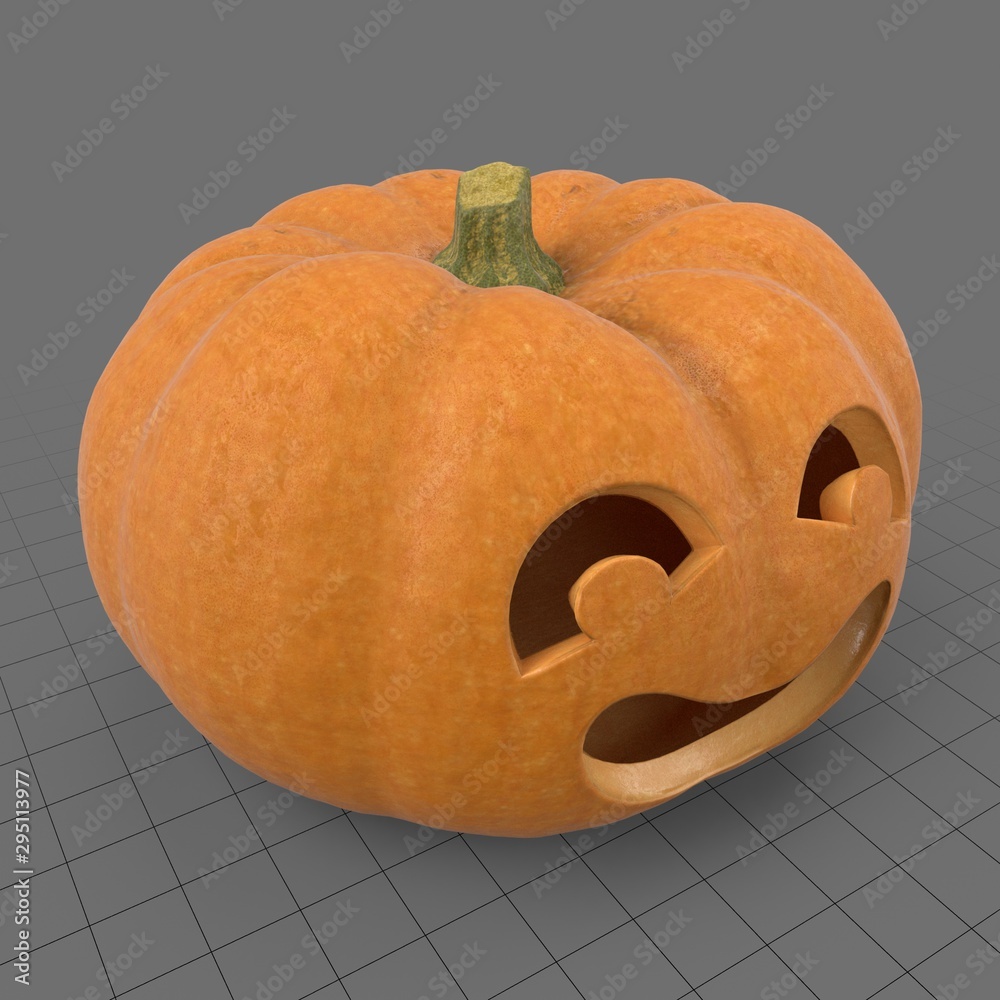 Jack o lantern Stock 3D asset | Adobe Stock