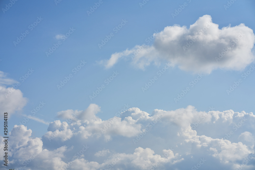 Beautiful blue cloudy sky nature background.The vast blue sky and clouds sky Beautiful blue cloudy sky nature background.The vast blue sky and clouds sky
