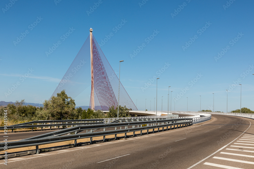 Castilla la Mancha bridge in the city of Talavera, province of Toledo, Spain.