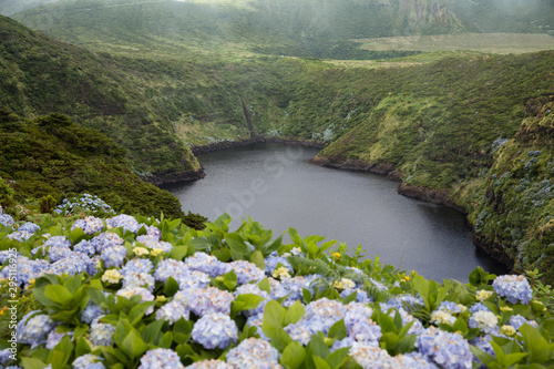 Lagoa Comprida, Flores, Azores, Portugal photo