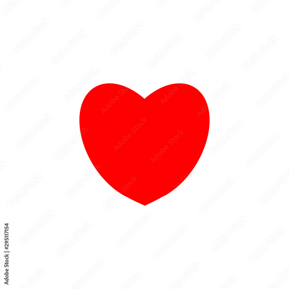 heart icon vector design concept. love symbol art background minimalistic valentine's day.