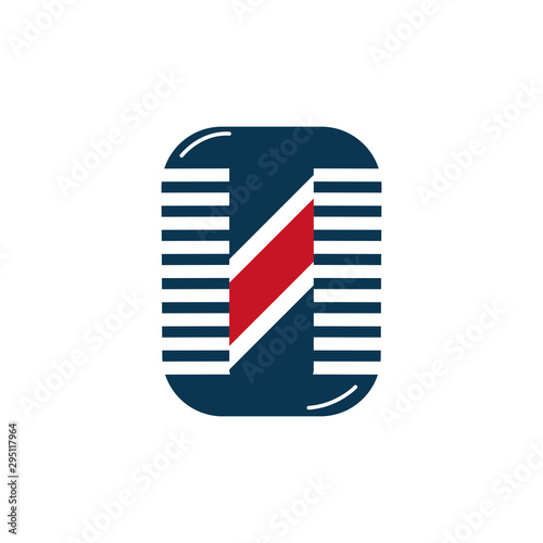 barber shop accessory icon design